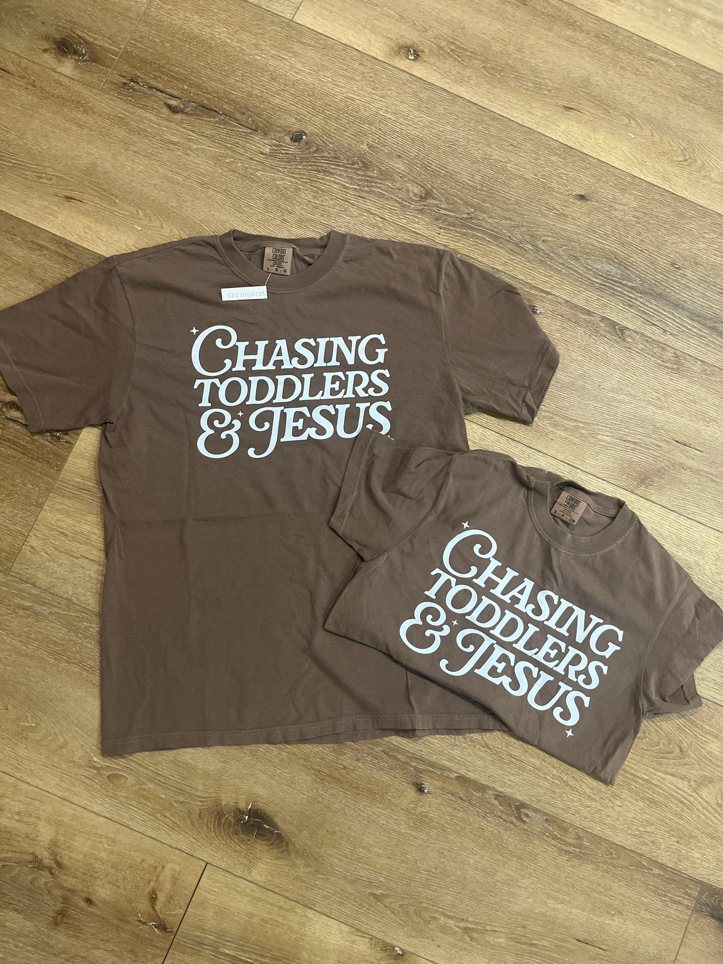 Chasing Toddlers & Jesus-In Stock