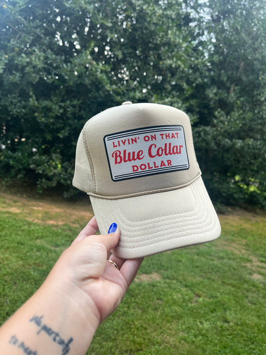 Blue Collar Dollar Hat