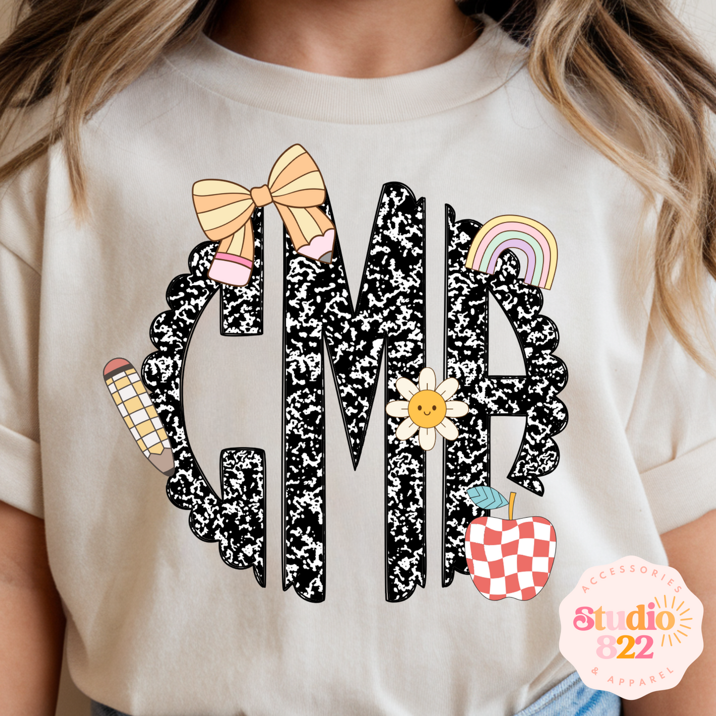 Composition Notebook Monogram