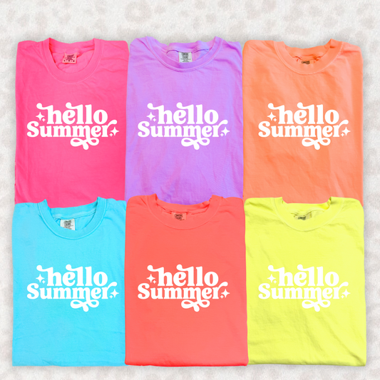 Hello Summer- White