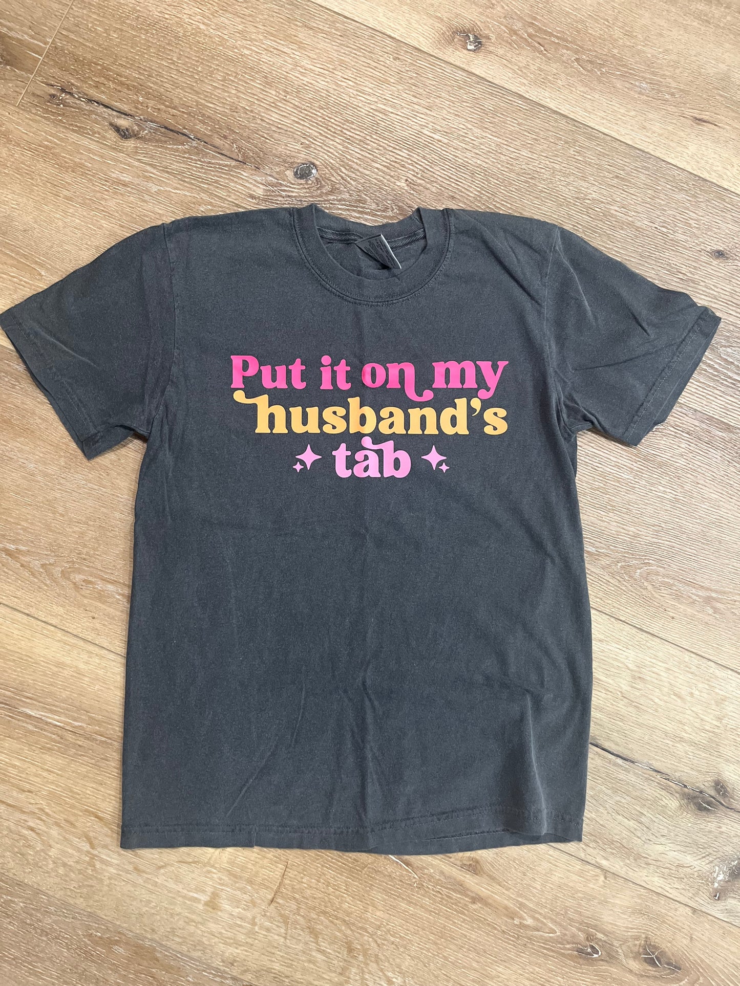 Husband’s Tab- In Stock