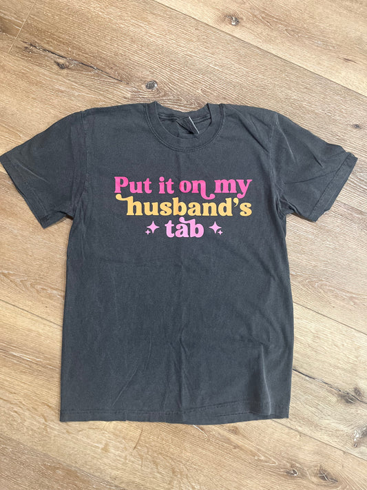 Husband’s Tab- In Stock