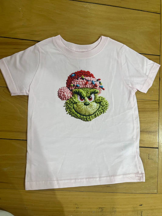 IN STOCK Toddler- Grinch Light Pink
