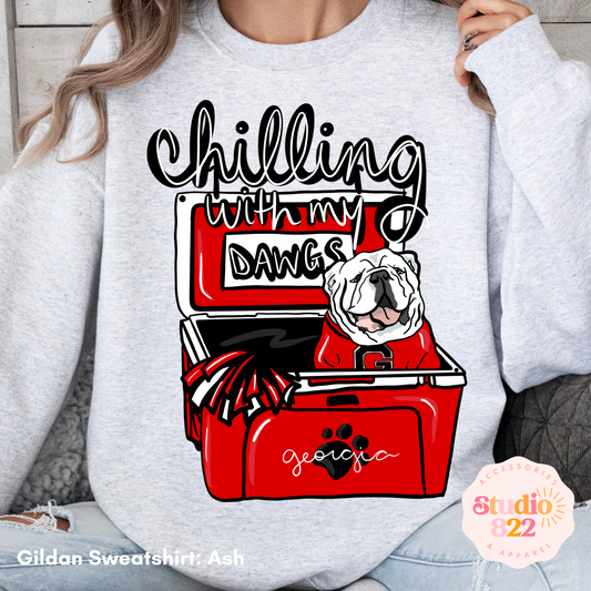 Chillin with my DAWGS